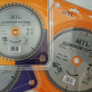 General Purpose & Fine Cut Blades For Aluminium & Plastics (TC Negative)