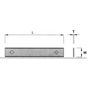 High Chrome Disposable Knives For Barke (Bruck/Esta) System